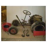 Vintage Speedex Lawn Tractor - Missing Many Parts