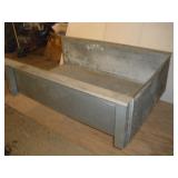 Galvanized Steel Custom Built Trailer Bed Galvanized Steel Custom Built Trailer Bed