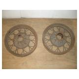 (2) 19" Model A Spoked Rims