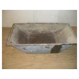 Metal Mud Mixing Pan  26" x 47" x 12"