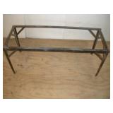 Metal Work Table Frame  15" x 40" x 18"