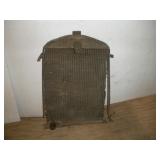 Ford Model A Radiator - Damaged - 19" x 29"