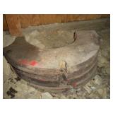 (4) Tractor Weights 6" x 26" (4) Tractor Weights 6" x 26"