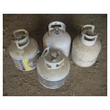 4 Propane Tanks