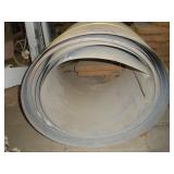 Partial Roll Of Galvanized Steel  20" Length