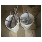 (2) Buckets Of Bolts (2) Buckets Of Bolts
