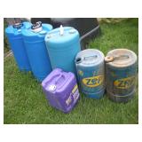 Plastic Liquid Storage Containers