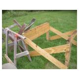 Wooden Horses / Largest - 48"x53"x30" Wooden Horses / Largest - 48"x53"x30"