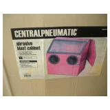 Central Pneumatic Sand Blasting Cabinet  NIB