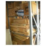 Wood Pieces - Contents Of 3 Shelves Wood Pieces - Contents Of 3 Shelves