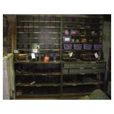 Metal Shelves  (NO CONTENTS)  24"x96"x90"