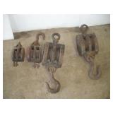 Wood Snatch Blocks Wood Snatch Blocks