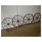 (4) Steel Wheels 18" (4) Steel Wheels 18"