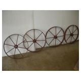 (4) Steel Wheels  18"