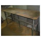 Metal Welding Table 24" x 75" x 35" Metal Welding Table 24" x 75" x 35"