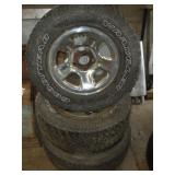 (3) Chevy Truck Rims