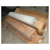 (4) Rolls 6 Mil Visqueen 10x100 (4) Rolls 6 Mil Visqueen 10x100