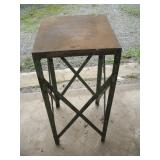 Metal Table 16"x16"x35" Metal Table 16"x16"x35"