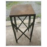 Metal Table  16"x16"x35"