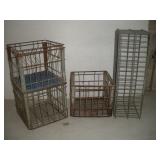 Metal Milk Crates