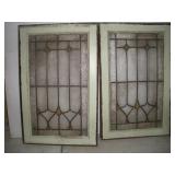 2 Led Glass Windows  18"x28"