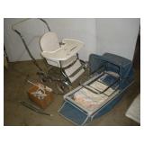 Vintage Stroller, Bassinet & Rocker Vintage Stroller, Bassinet & Rocker