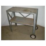 Metal Cart  16"x36"x37"