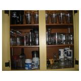 Glasses - Contents Of Cupboard Glasses - Contents Of Cupboard