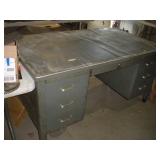 Metal Desk  34"x60"x31"