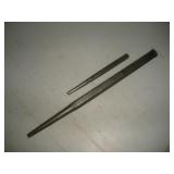 2 Blue Point Punches. 7 and 15 inches Long 2 Blue Point Punches. 7 and 15 inches Long