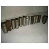 Assorted 1/2 inch Drive Deep Well Sockets