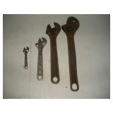 Adjustable Wrenches, 4,8,12 and 15 inch