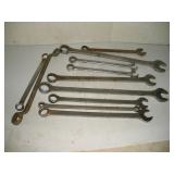 Assorted Wrenches up to 1 3/8 inches