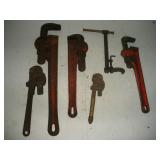 Assorted Pipe Wrenches