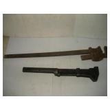 2 Pipe Wrenches, 34 and 22 inches 2 Pipe Wrenches, 34 and 22 inches