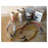 Refrigerant, R-12(1) and R-134A and Charging Kit