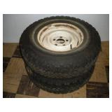 Rims and Tires, 235/75 R-15, 4 3/4 Bolt Pattern