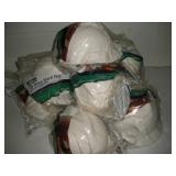 10 MSA White Hard Hats