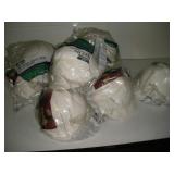 10 MSA White Hard Hats