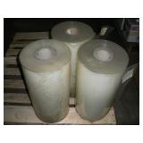 3 Rolls of 20 inch x 240 ft 7 MLs  Clear Plastic