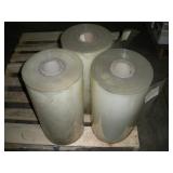 3 Rolls of 20 inch x 240 ft 7 MLs  Clear Plastic