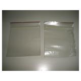 4000 4 x4 Clear Plastic w/ Zip bags 2ml