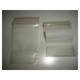 4000 3 x 4  Plastic Bags w/ Zip 4 ml