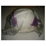8 MSA White Hard Hats/ Helmets