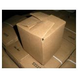 400 New cardboard Boxes 5 x 5 x5 Inch
