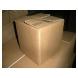 200 New Cardboard Boxes 6 x 6 x 6 Inch