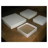 3300 Asst Size White Gift Boxes