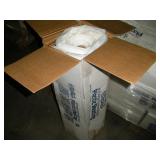 2 Rolls of 16 ft x 1000 Ft Clear Plastic 4 ML