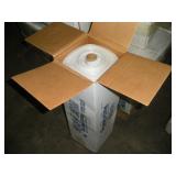 2 Rolls of 16 ft x 1000 Ft Clear Plastic 4 ML
