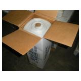 2 Rolls of 16 ft x 1000 Ft Clear Plastic 4 ML